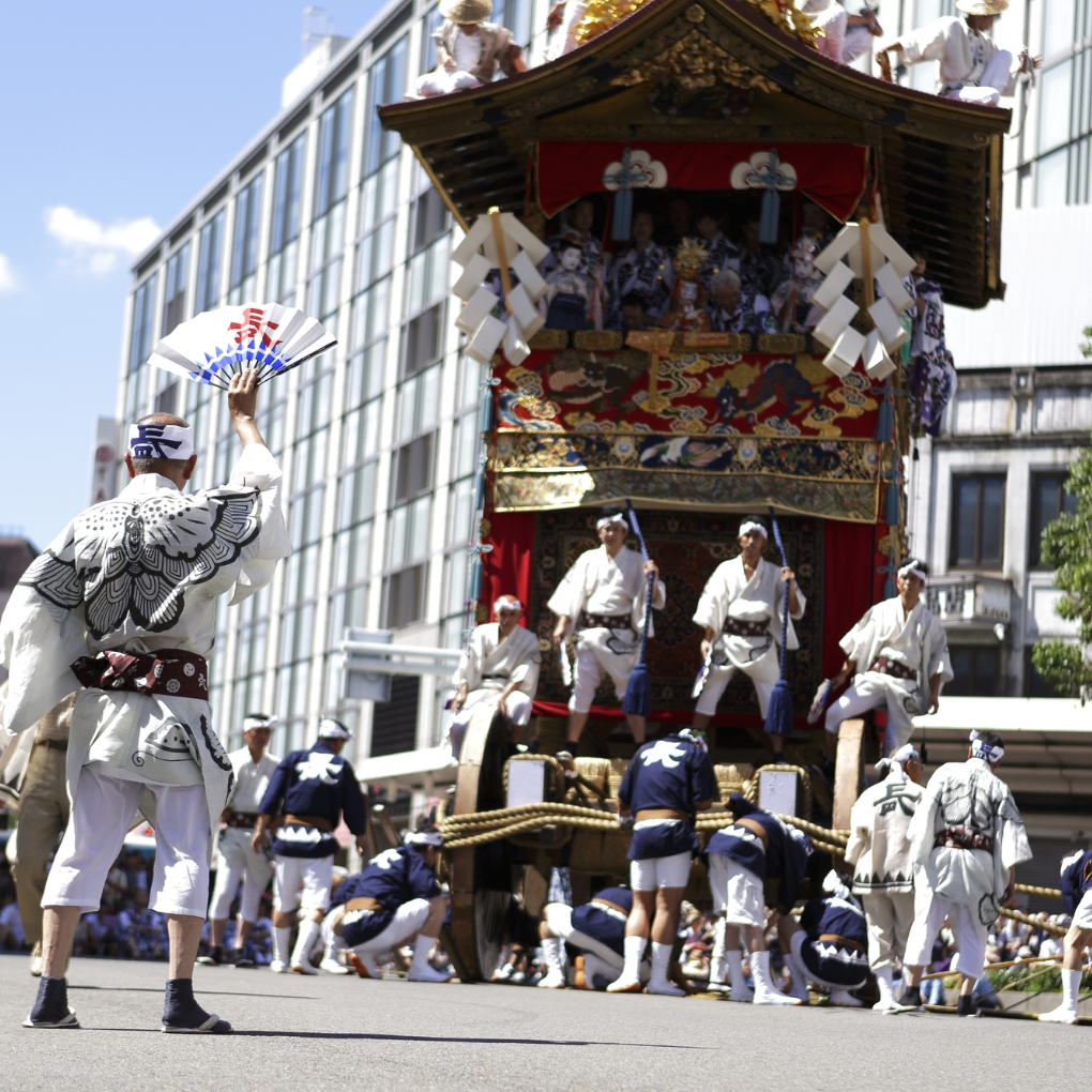The Breathtaking Yamahoko Float Parade